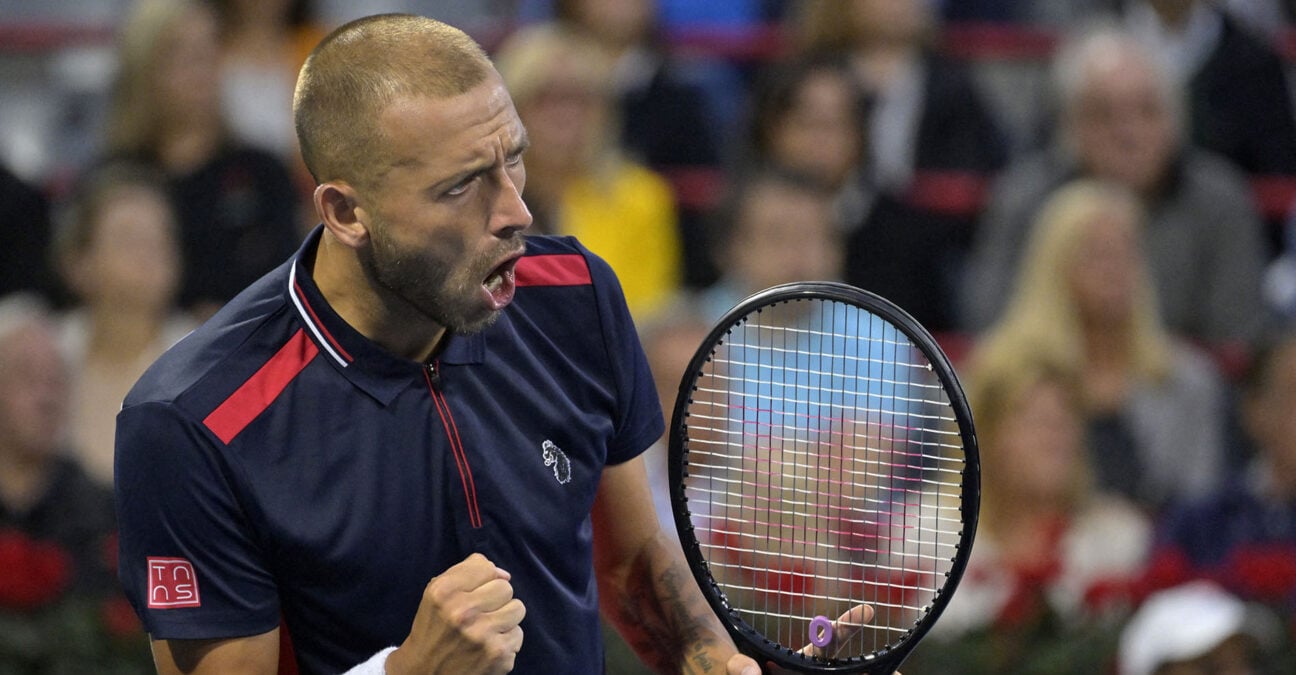 Dan Evans 2022 Toronto