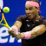 Rafael Nadal at the 2022 US Open in New York