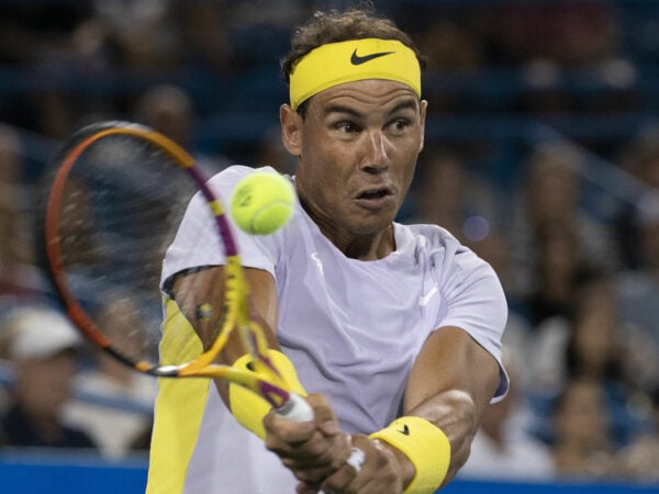 Rafael Nadal at the 2022 Western & Southern Open in Cincinnati
