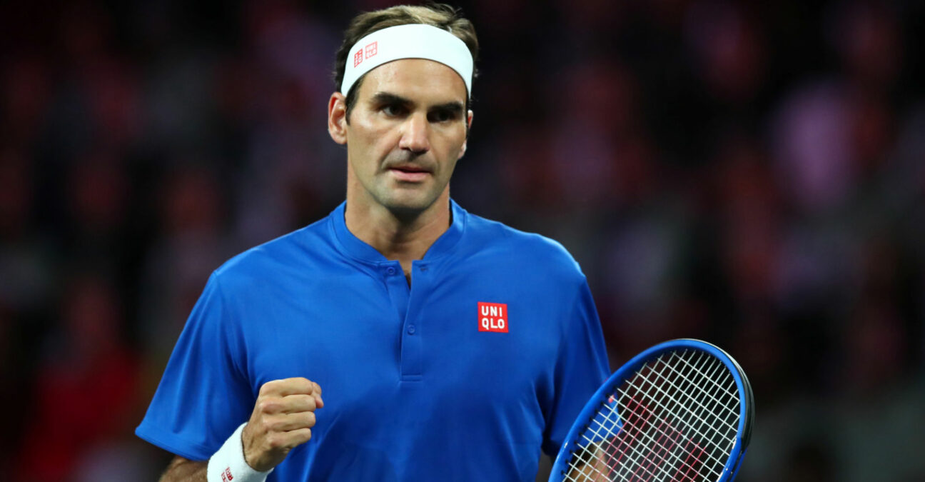 Roger Federer at the 2019 Laver Cup