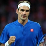 Roger Federer at the 2019 Laver Cup