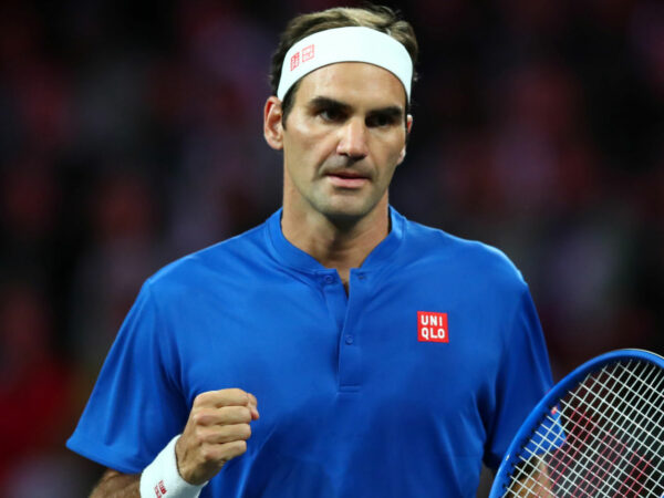 Roger Federer at the 2019 Laver Cup