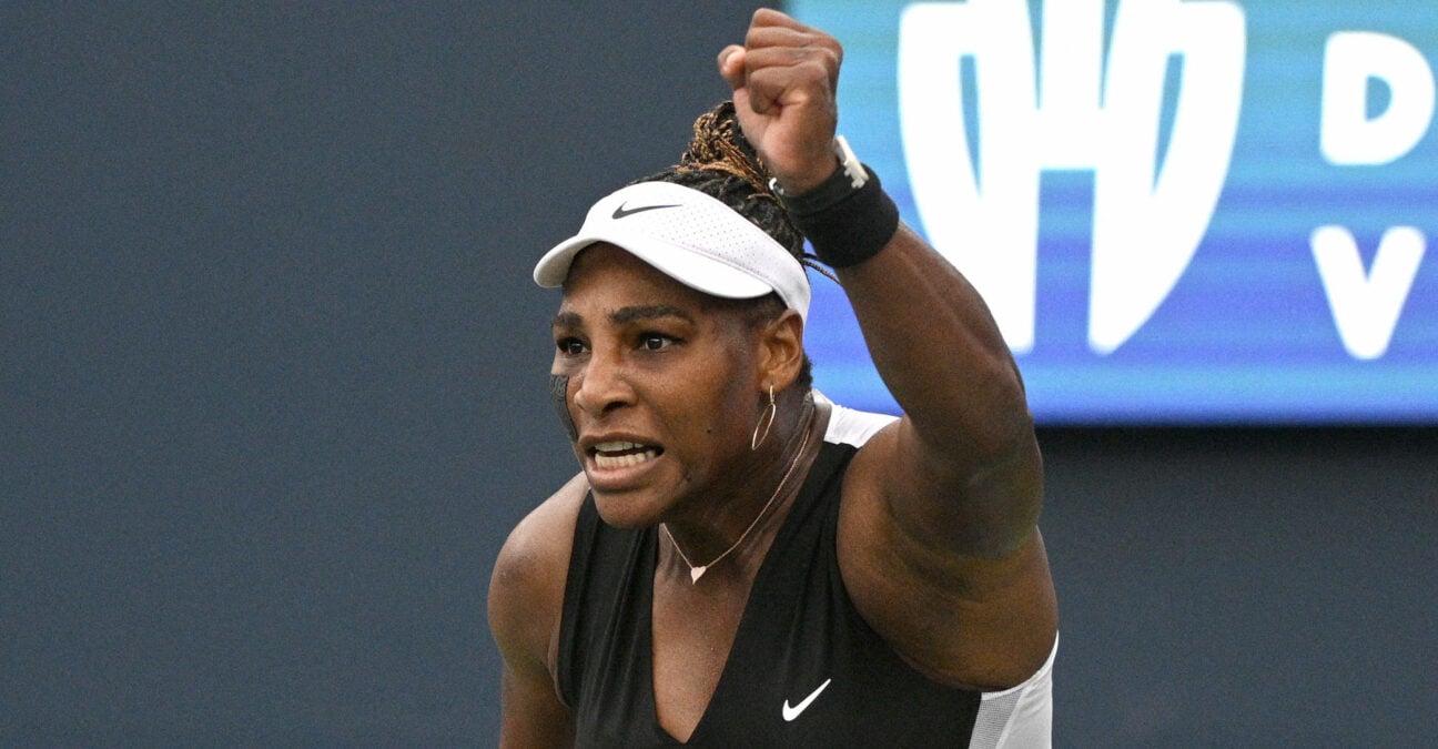 Serena Williams at the 2022 National Bank Open in Toronto