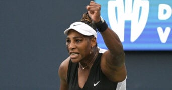 Serena Williams at the 2022 National Bank Open in Toronto