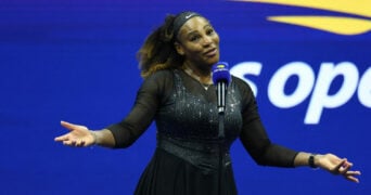 Serena Williams at the 2022 US Open in New York