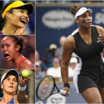Serena Williams, Emma Raducanu, Leylah Fernandez, 2022