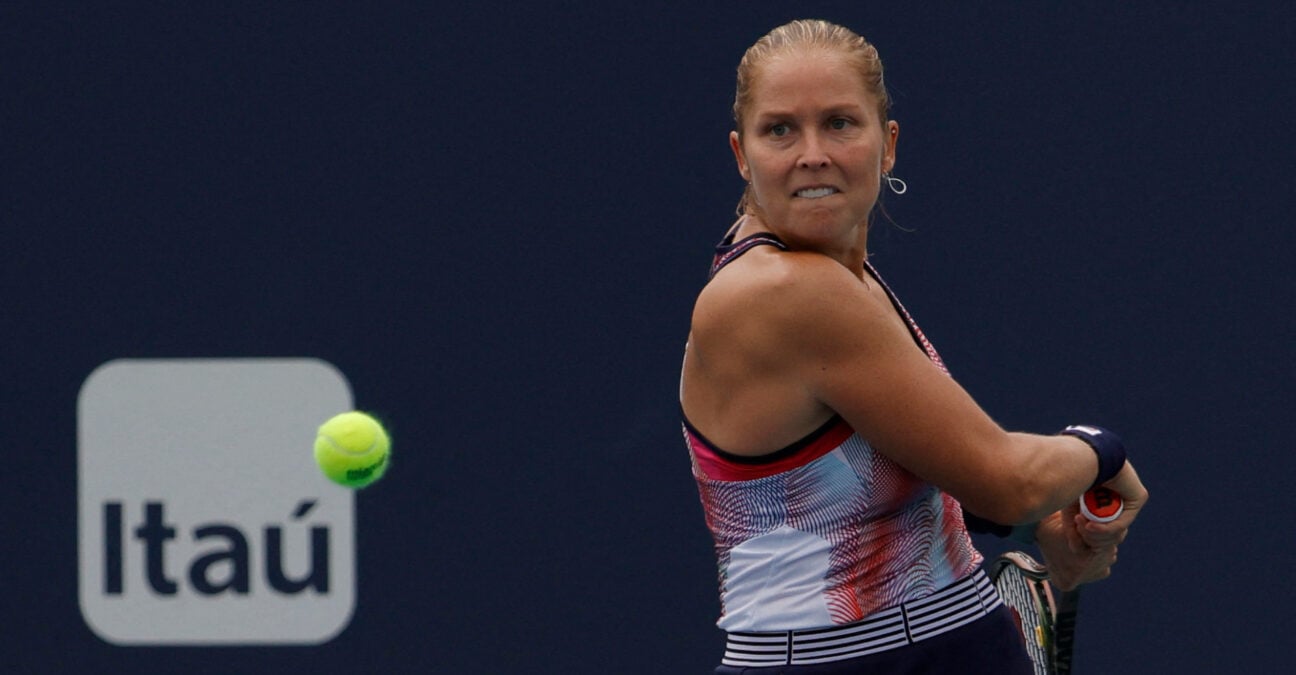 Shelby Rogers at the 2022 Miami Open