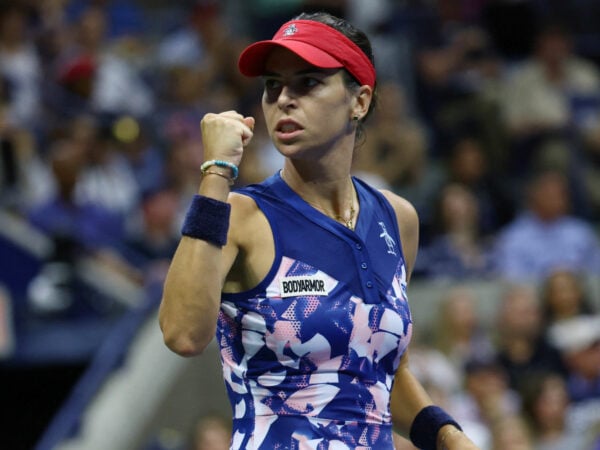 Ajla Tomljanovic at the 2022 US Open in New York