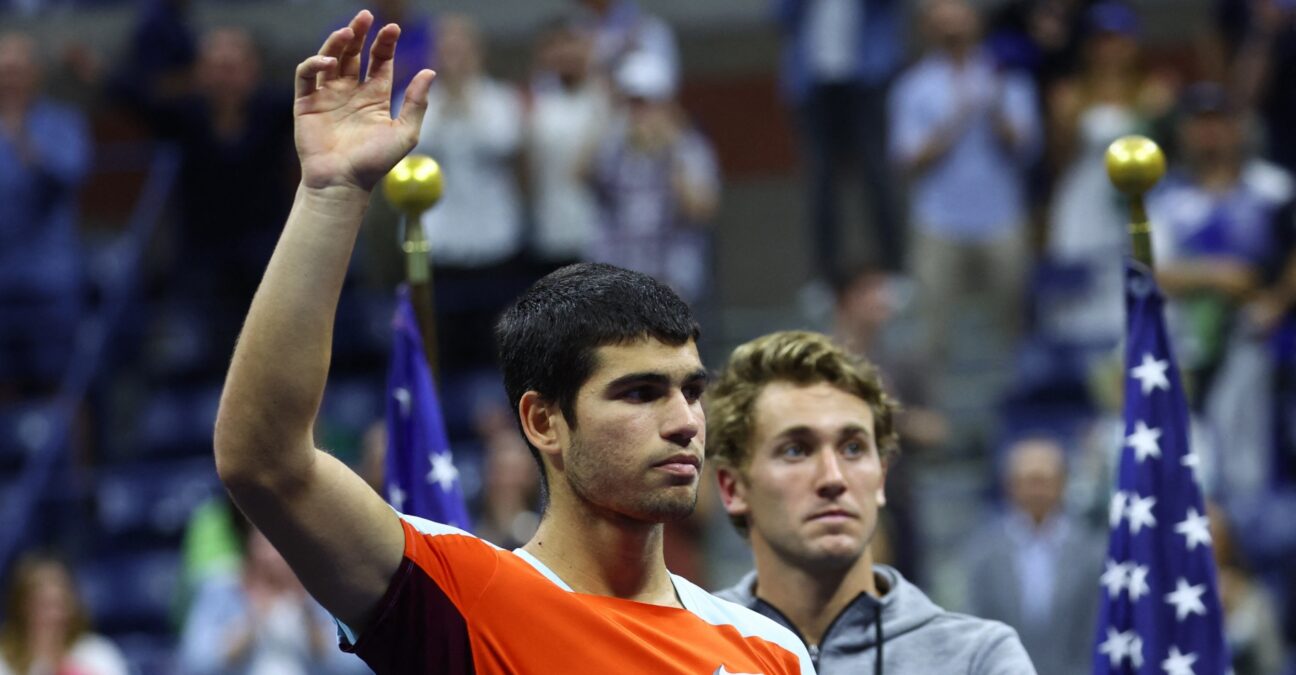 Carlos Alcaraz and Casper Ruud