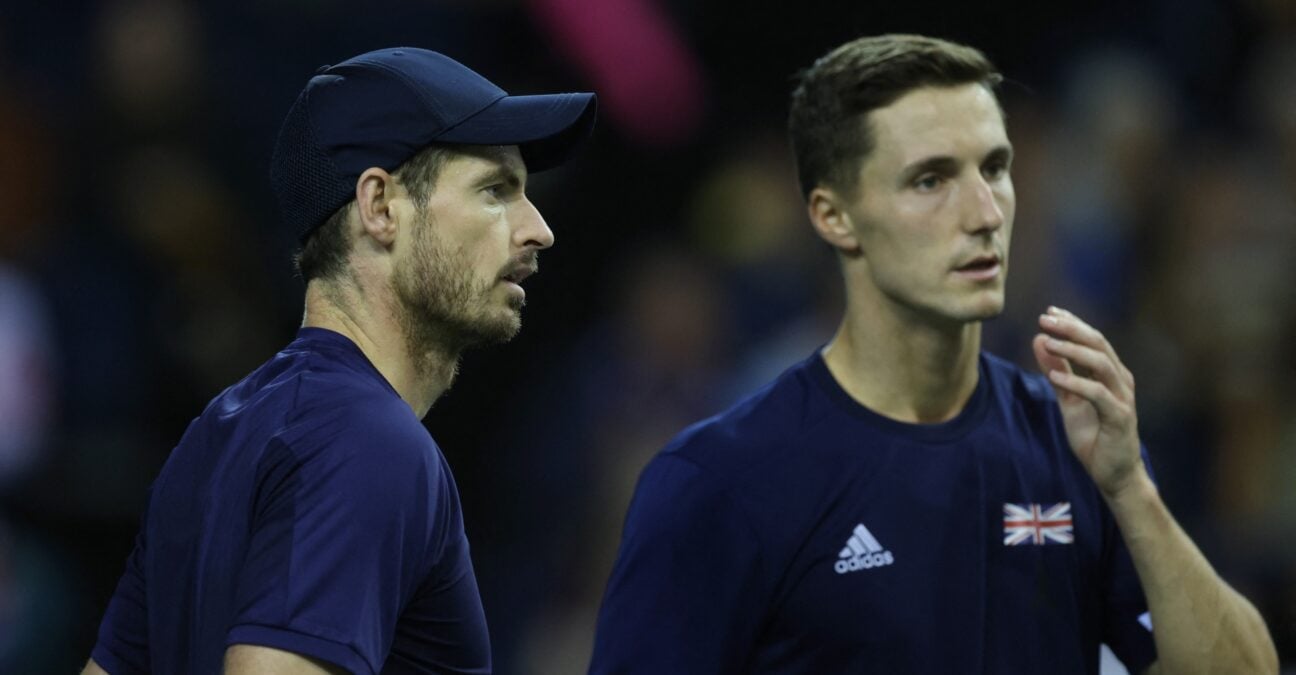Andy Murray and Joe Salisbury