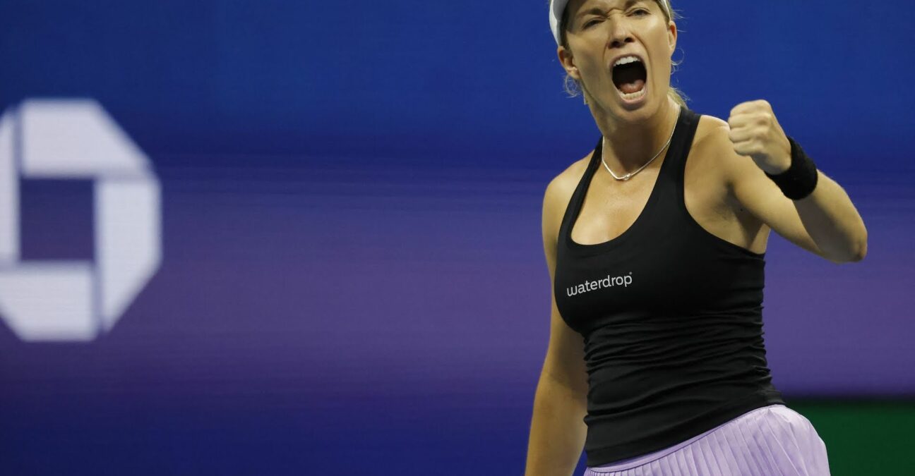 Danielle Collins at the 2022 US Open