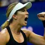 Danielle Collins at the 2022 US Open in New York