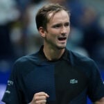 Daniil Medvedev at the 2022 U.S. Open tennis tournament in New York