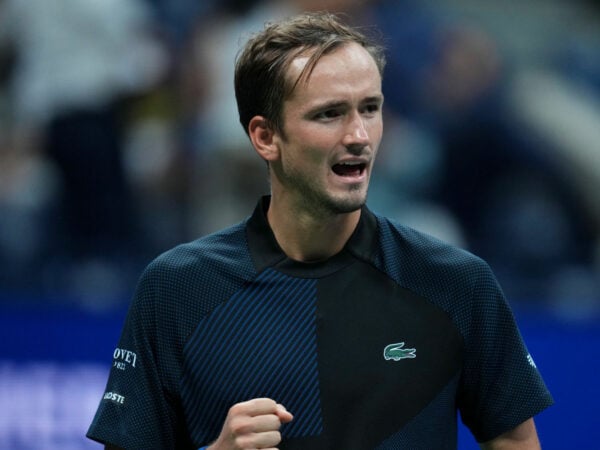 Daniil Medvedev at the 2022 U.S. Open tennis tournament in New York
