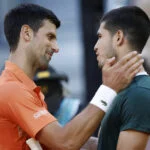Djokovic and Alcaraz at the 2022 Madrid Open