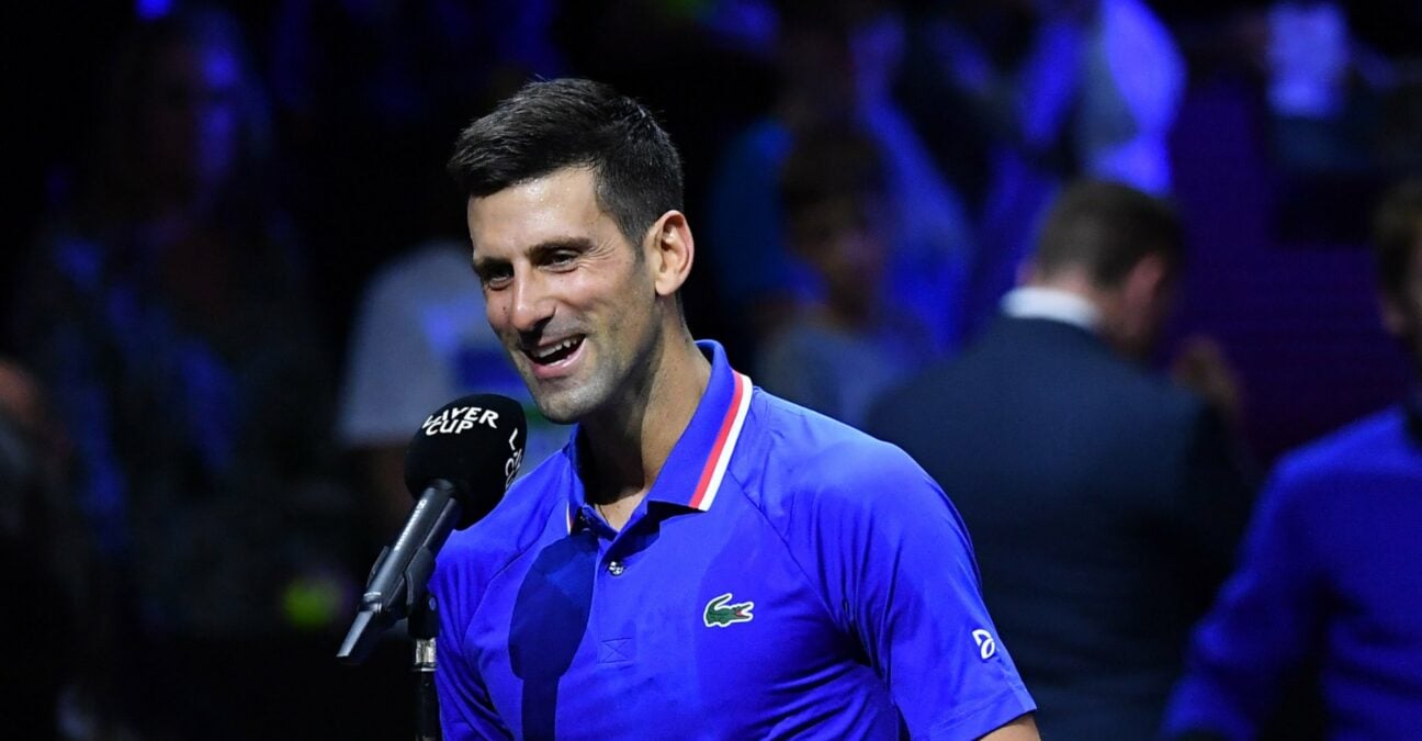 Novak Djokovic Laver Cup speech