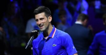 Novak Djokovic Laver Cup speech
