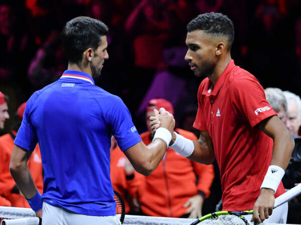 Novak Djokovic and Félix Auger-Aliassime, Laver Cup 2022