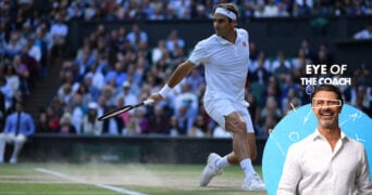 Roger Federer / Eye of the Coach © Antoine Couvercelle / Panoramic / Tennis Majors