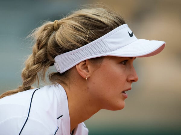 Eugenie Bouchard at Roland-Garros in 2020