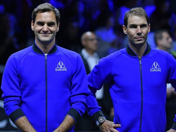 Roger Federer and Rafael Nadal Laver Cup 2022
