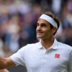 Hubert Hurkacz and Roger Federer, 2022