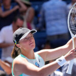 Iga Swiatek at the 2022 US Open in New York