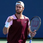 Karen Khachanov at the 2022 US Open in New York