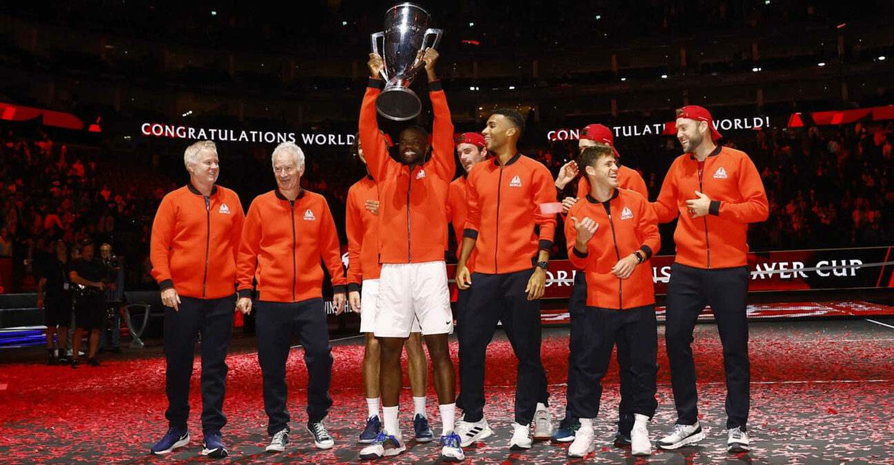 Team World winning the Laver Cup, 2022