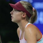 Linda Fruhvirtova at the WTA Chennai Open in 2022