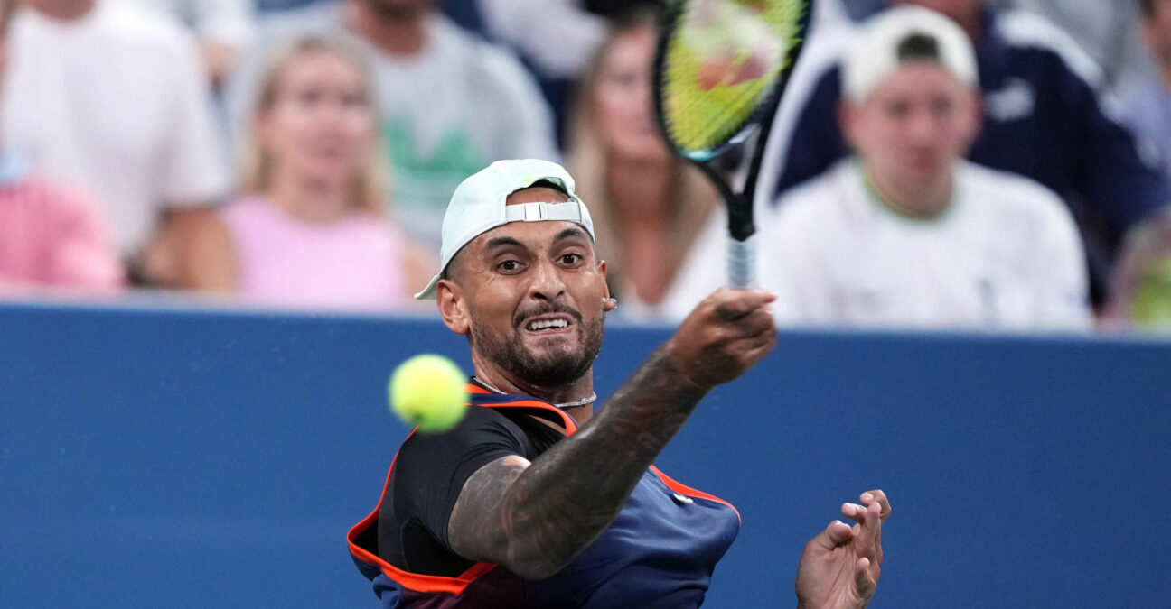 Nick Kyrgios at the 2022 US Open in New York