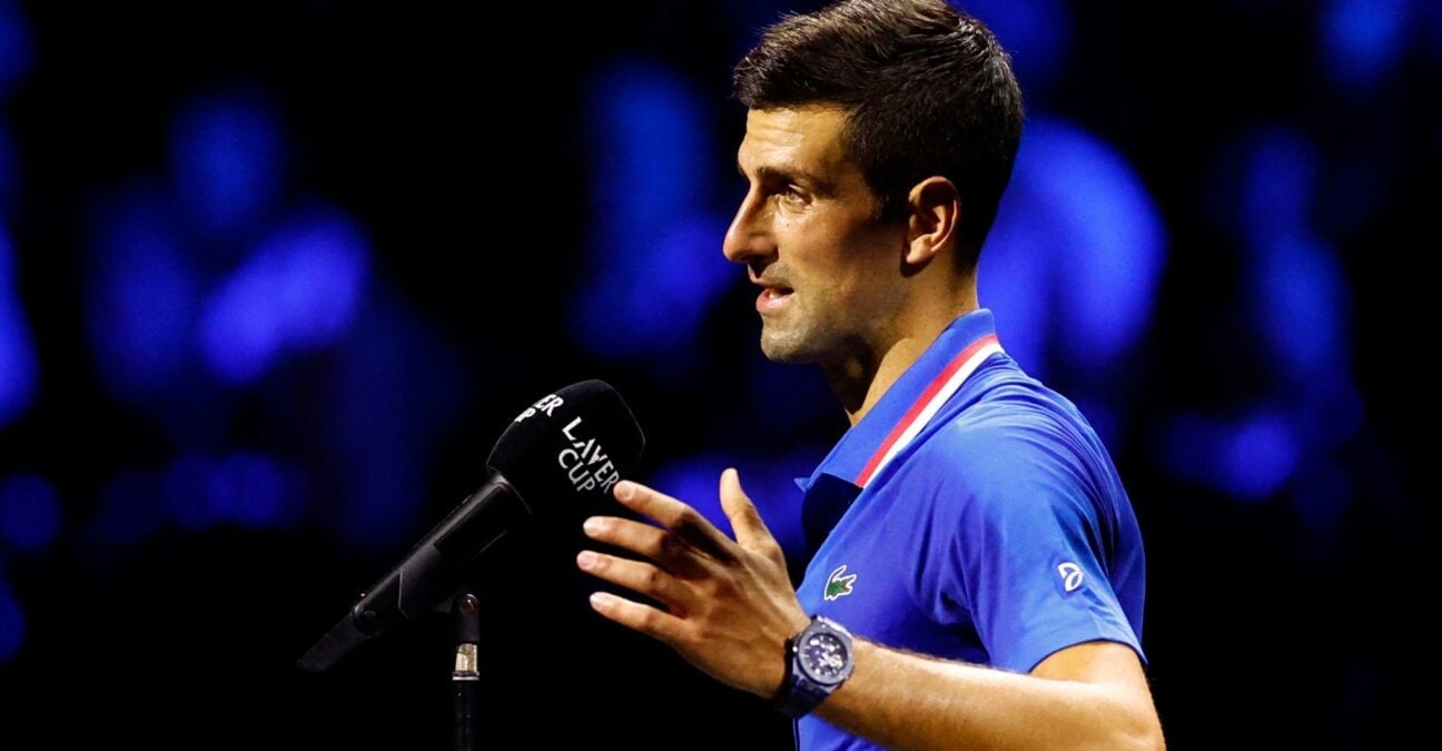 Novak Djokovic Laver Cup speech 2022