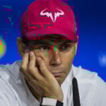 Rafael Nadal at the 2022 US Open in New York