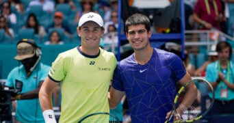Casper Ruud, Carlos Alcaraz, Miami 2022