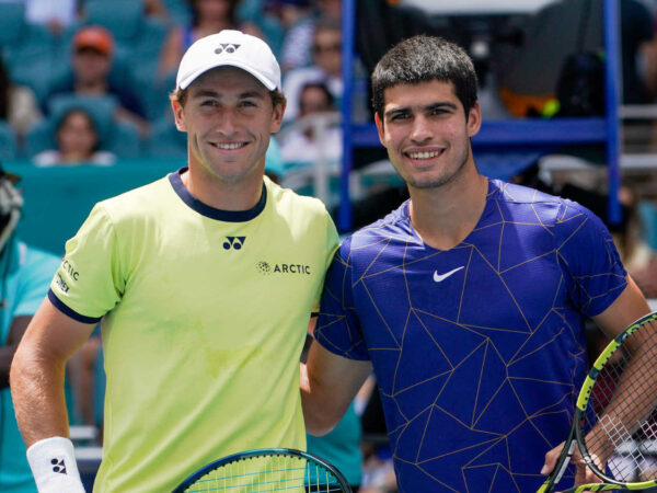Casper Ruud, Carlos Alcaraz, Miami 2022