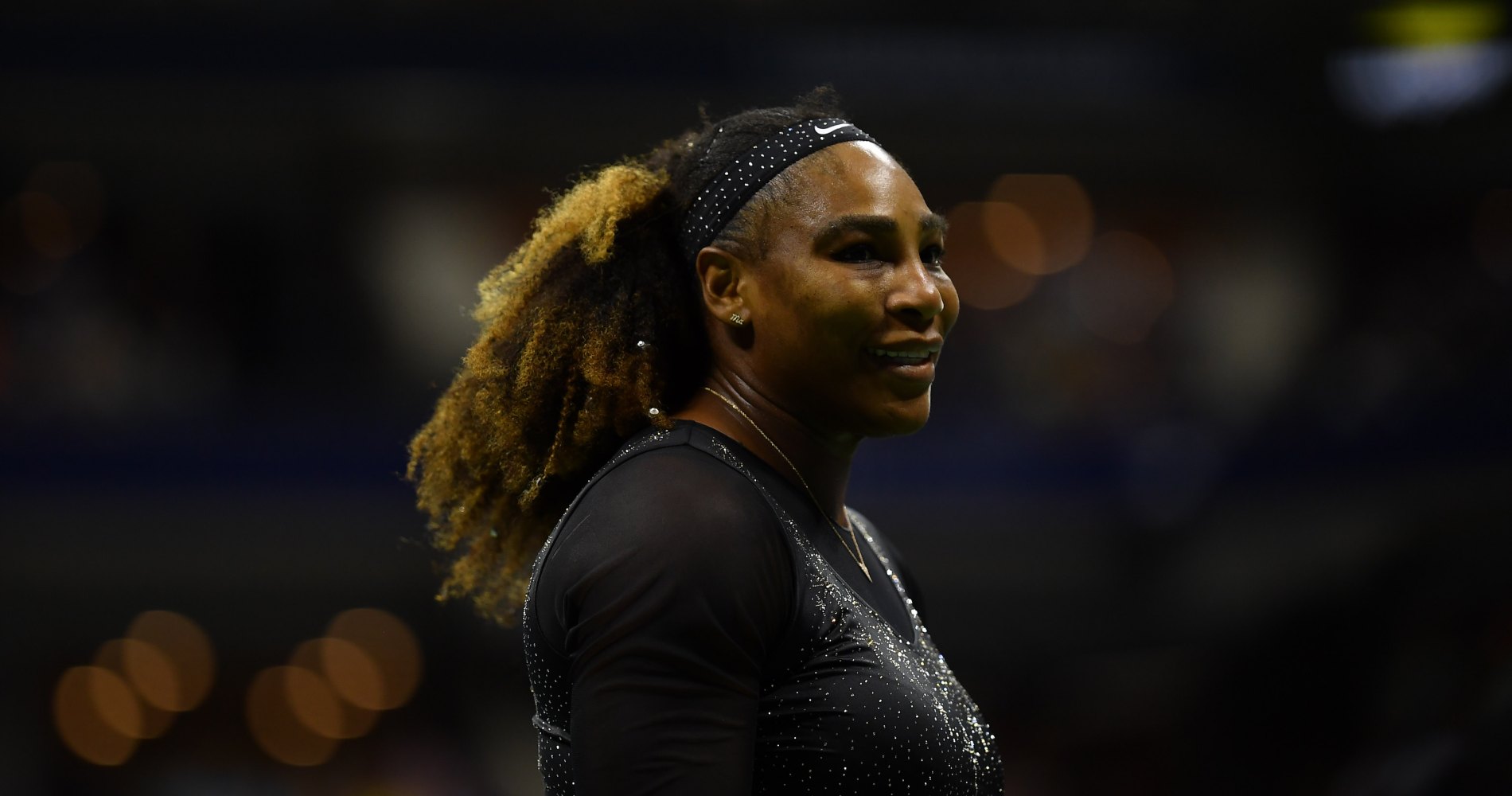 Serena Williams happy R2 USO 2022