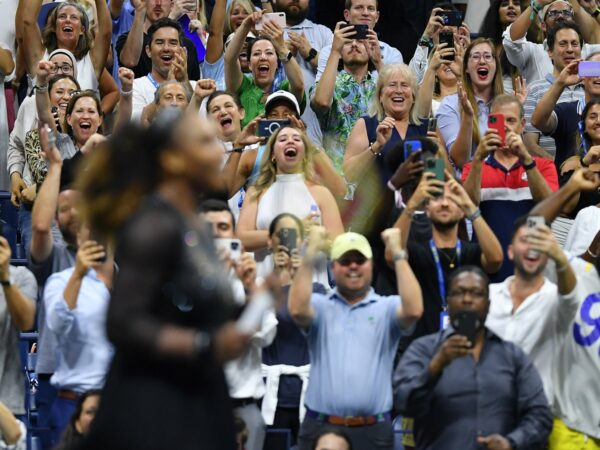 Serena Williams USO crowd