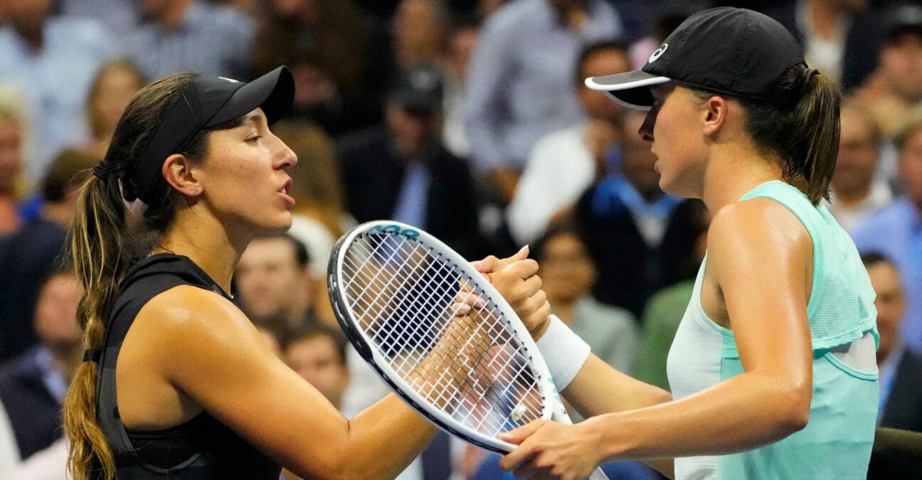 Jessica Pegula and Iga Swiatek, US Open 2022
