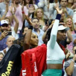 The Williams sisters at the 2022 US Open