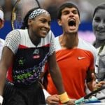 Roger Federer (2003), Cori Gauff (2022), Carlos Alcaraz (2022), Chris Evert (1974) | © Panoramic / Tennis Majors