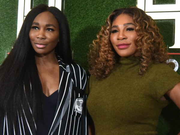 Venus Williams and Serena Williams at HISTORYTalks 2022: Your Place in History at DAR Constitution Hall in Washington, DC on September 24, 2022.