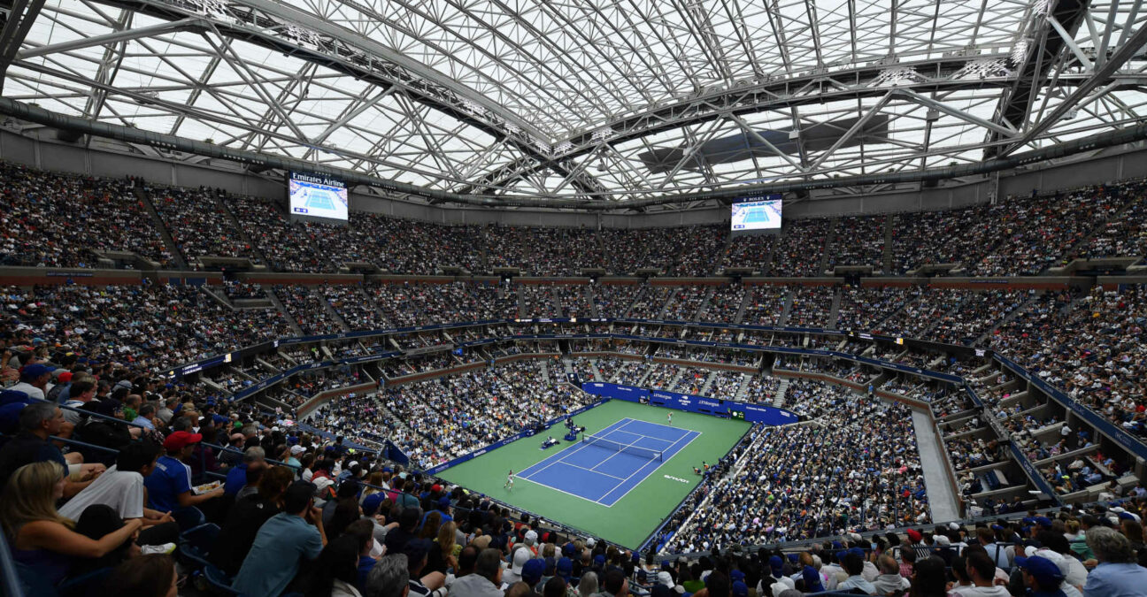 Arthur Ashe Stadium at the US Open