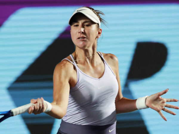 Belinda Bencic at the WTA Guadalajara Open