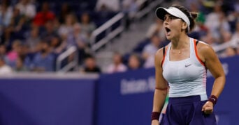 Bianca Andreescu at the 2022 US Open