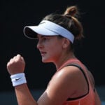 Bianca Andreescu at the WTA Guadalajara Open