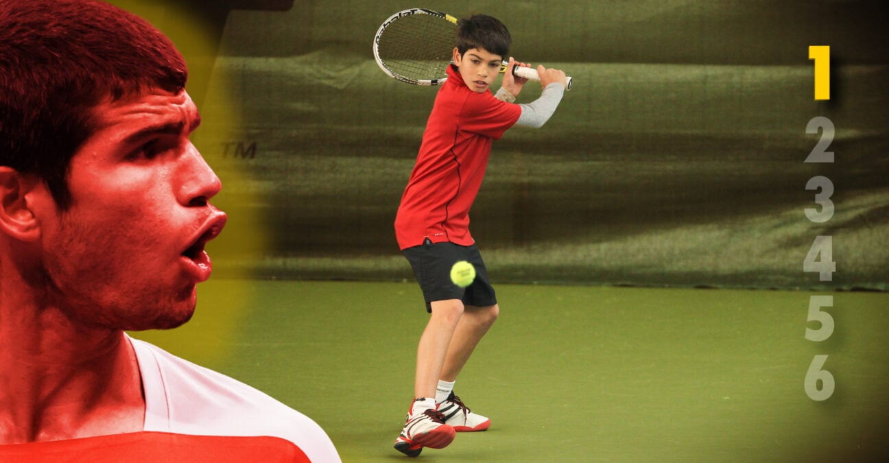 Carlos Alcaraz, for Tennis Majors series 1