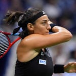 Caroline Garcia at the 2022 US Open in New York
