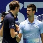 Djokovic and Medvedev Astana