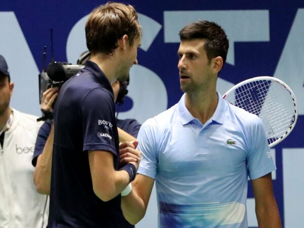 Djokovic and Medvedev Astana