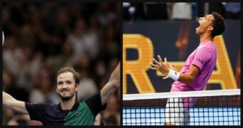 Daniil Medvedev and Felix Auger-Aliassime climb up in the latest ATP rankings